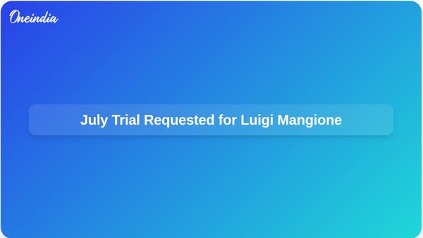 DA Seeks July Trial Date for Luigi Mangione in State Murder Case Ahead of Federal Proceedings