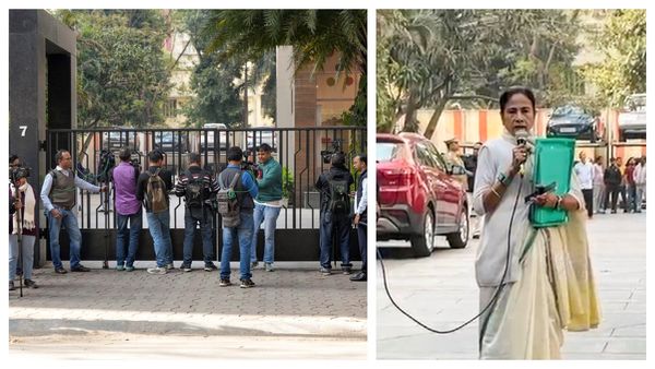 ED vs TMC In Bengal: Mamata Rushes To I-PAC Chief's House Amid ED Raid, Slams Amit Shah