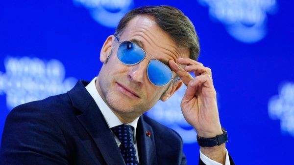 Why Is Emmanuel Macron Wearing Sunglasses at Davos? Is There a Hidden Reason Behind the Look?