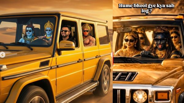 Bhagwan Ji Inside Car Driving Video Prompt Goes Viral With ‘Just a Boy’ Song on Instagram