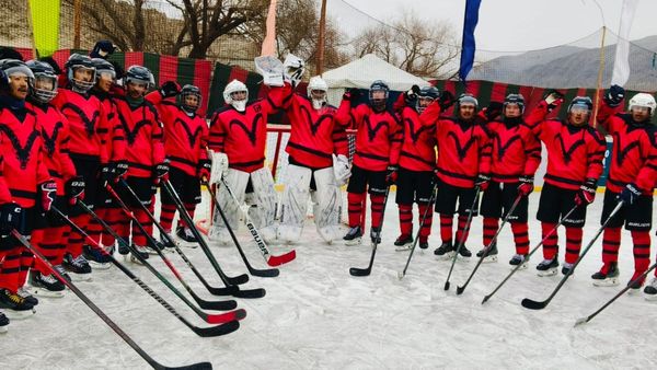 From Guarding Borders To Building Sports Culture, Ladakh Scouts Push Ice Hockey Forward On 77th Republic Day