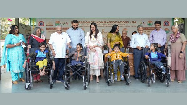 Joy of Giving : Wheelchair Donation Drive for Differently-Abled Children