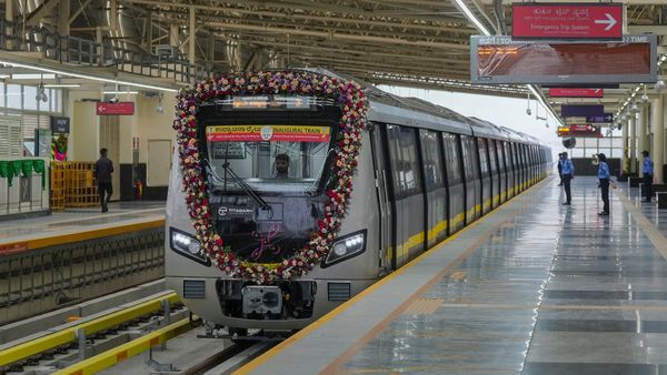 Bengaluru Namma Metro Yellow Line Adds Extra Train, Introduces Mobile QR Code Travel Passes