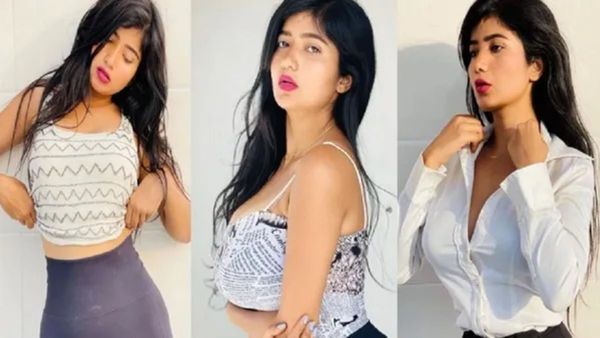 Neha Singh Viral Video: Influencer's Rain Dance in Silver Saree Crosses 2 Million Views