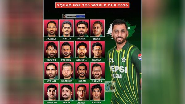 Pakistan Announce Squad for T20 World Cup 2026, Salman Ali Agha Named Captain, Babar Azam Included