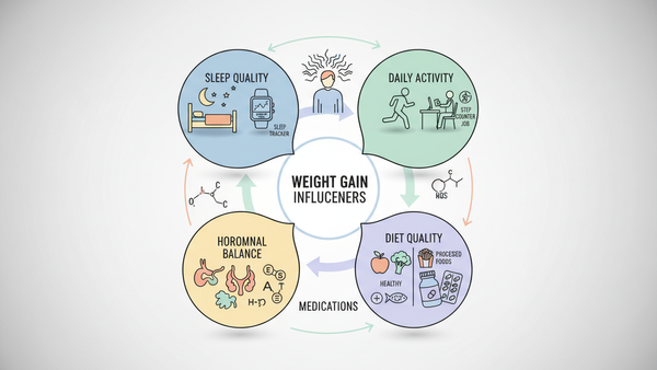 Hidden Reasons Behind Weight Gain: Practical Insights For Readers