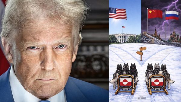 US Shares Stark Greenland Graphic Framing Future Between Washington and Moscow-Beijing