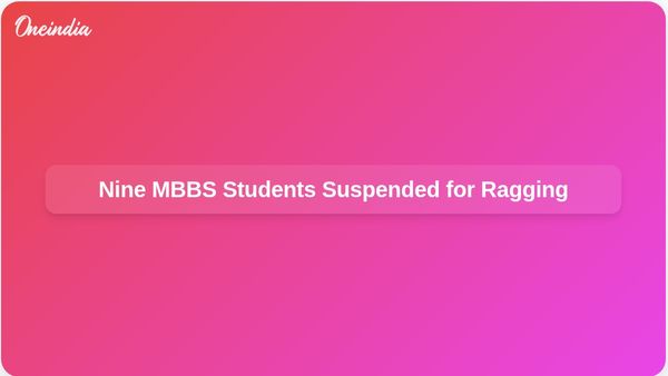 Uttarakhand: Nine MBBS Students Face Suspension and Expulsion for Ragging at Doon Medical College