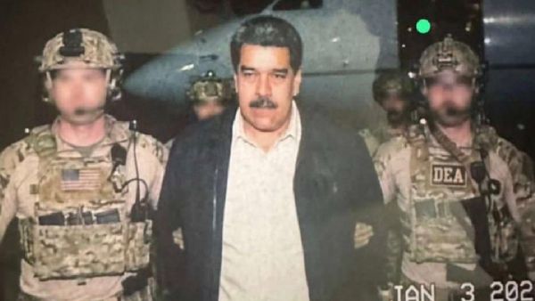 US Strikes Rock Caracas as Trump Says Venezuelan President Maduro, His Wife Captured and Flown Out