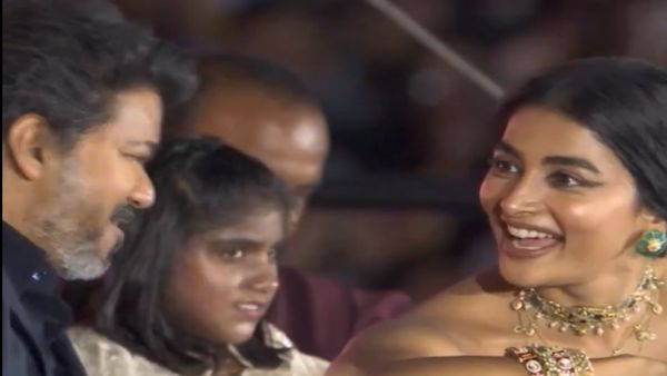She's My Mom: Vijay Tells Pooja Hegde As Shobha Sings At Jana Nayagan Audio Launch - Video