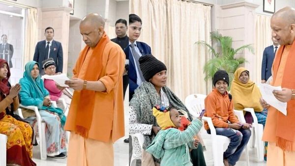 CM Yogi Adityanath Assures Relief to Homeless Mother Seema During Janta Darshan in Lucknow
