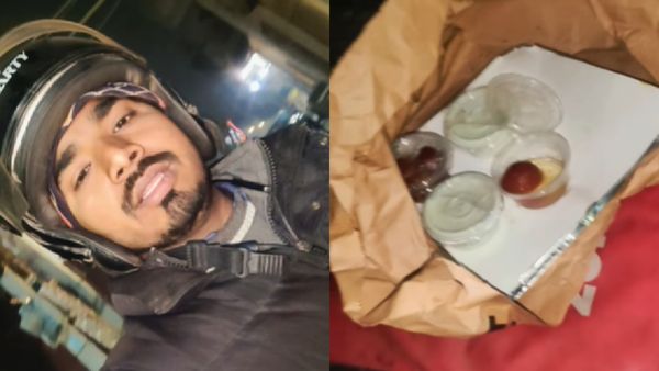 “I’m Eating the Biryani Too”: Zomato Delivery Agent Eats Food After Customer Refuses to Come Downstairs