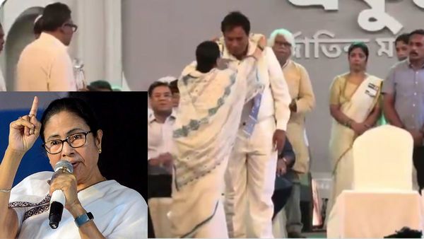 Mamata Banerjee Felicitates BJP MP Anant Maharaj; His Remarks On BJP Raise Eyebrows