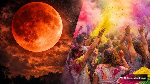 Blood Moon 2026: Why Holi Is On 4th March, Lunar Eclipse On March 3, Know Timings, Sutak Period And Rituals