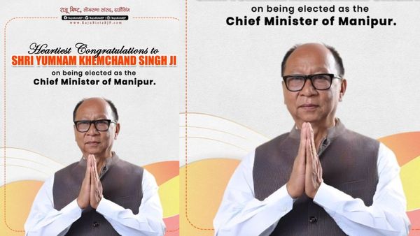 Who Is the New Chief Minister Of Manipur? He Takes Oath After One Year Of President’s Rule