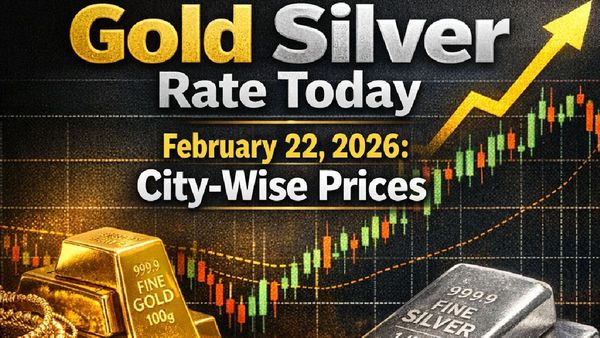 Gold Silver Rate Today, February 22, 2026: City-Wise Prices Firm Up As MCX Signals Continued Bullion Strength