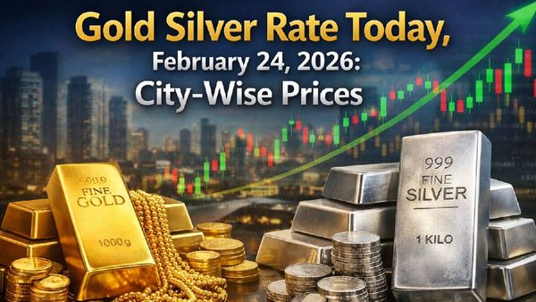 Gold Silver Rate Today, February 24, 2026: City-Wise Prices Jump With MCX Gold Driving Market Sentiment