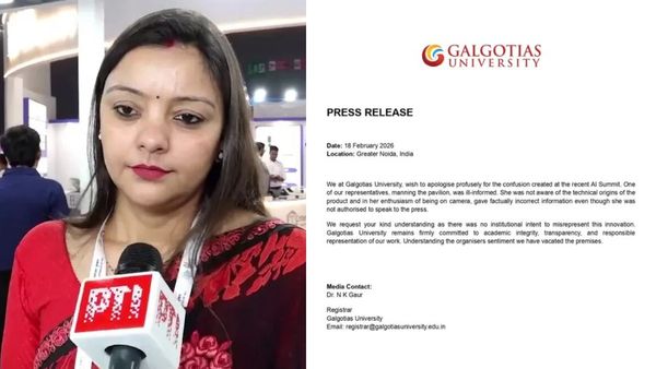 Galgotias University Apologises After Robotic Dog Row at India AI Impact Summit