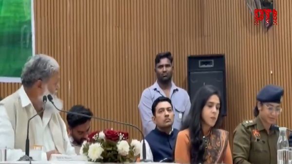 Suspend Him: Haryana Anil Vij Confronts Kaithal SP During Public Hearing