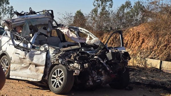 Seven Killed in Horrific Road Accident on STRR Near Hoskote–Dabaspete