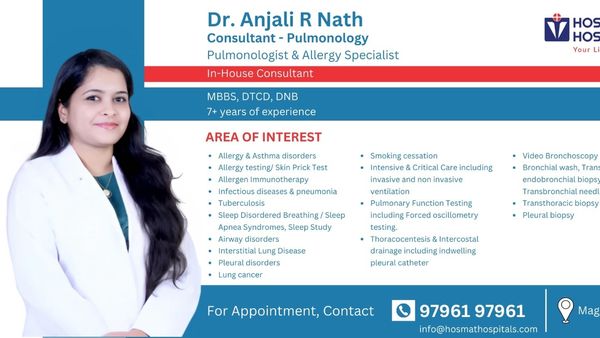 Respiratory Care and Pulmonology Services for Advanced Lung Health at HOSMAT Hospitals