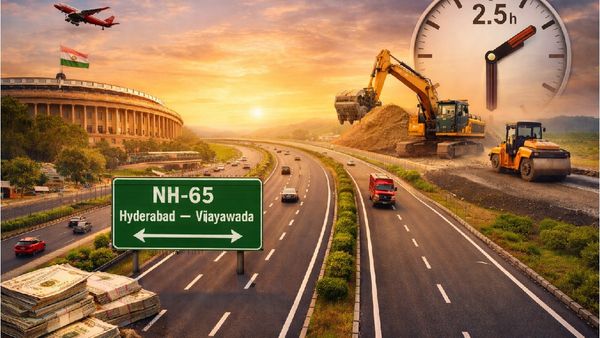 Hyderabad–Vijayawada Highway Set For ₹10,391 Crore Six-Lane Expansion, Travel Time To Drop To 2.5 Hours