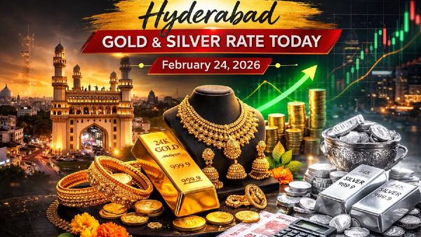 Hyderabad Gold Silver Rate Today, February 24, 2026: Is This the Right Time to Buy Jewellery in Nizam City?