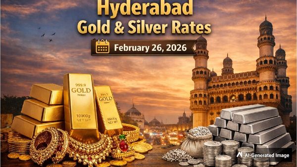 Hyderabad Gold Silver Rate Today, February 26, 2026: Check Latest 22K, 24K Gold And Silver Prices In Nizam