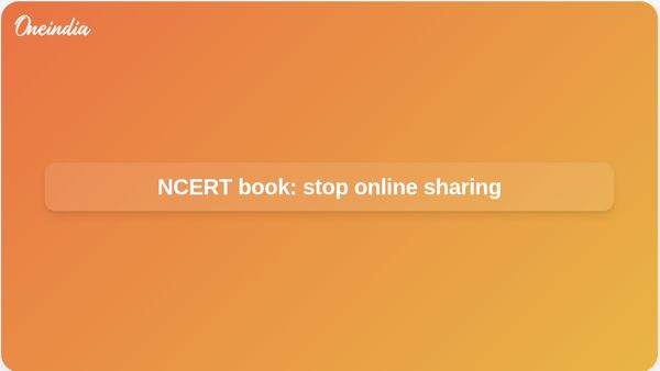 NCERT textbook ban: India ministry asks MeitY and MIB to stop digital circulation