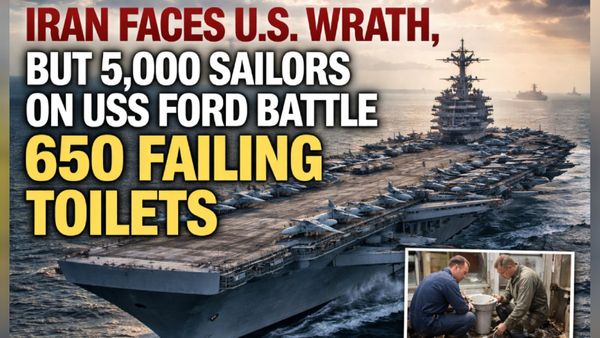 US Navy’s Power Show Near Iran Meets Harsh Reality Below Deck