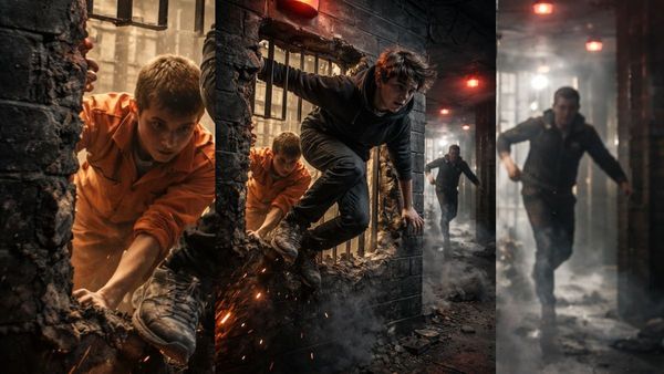 Jammu Juvenile Home Jailbreak Caught On CCTV: Three Inmates, Including Two Pakistani Nationals Escape