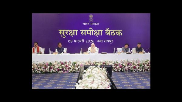 Chhattisgarh News: Amit Shah Chairs Security Review Meeting on Left Wing Extremism in Chhattisgarh