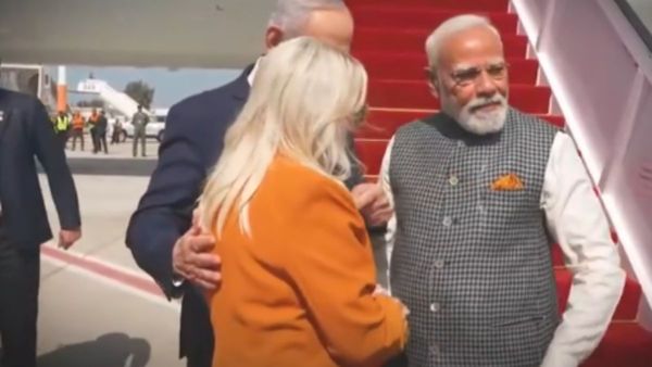 Who Is Netanyahu’s Wife? Sara Netanyahu Matches Saffron Colour With PM Modi; Here’s How Netanyahu Noticed