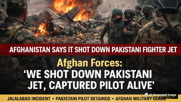 Afghan Forces Shot Down Pakistani Aircraft in Jalalabad, Detain Pilot