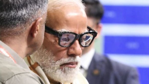 PM Modi Tries AI Smartglasses At AI Impact Summit 2026