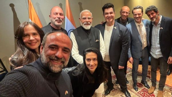 PM Modi Poses With ‘Fauda’ Cast In Israel, Jokes “Only A Selfie, No Undercover Work”