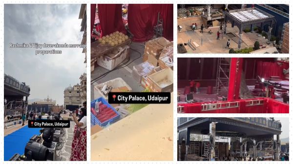 Rashmika Mandanna-Vijay Deverakonda's Marriage: Another Purported Video of Wedding Venue Goes Viral