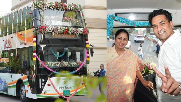 ‘Dekho Meri Dilli’: Double-Decker Tourist Bus Service Flagged Off by Chief Minister Rekha Gupta