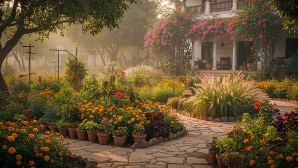 Perennial plants for year-round colour in Indian gardens