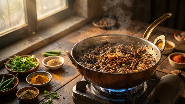 Authentic Dum Ka Qimah: A Spiced Minced Meat Recipe for South Asian Cuisine