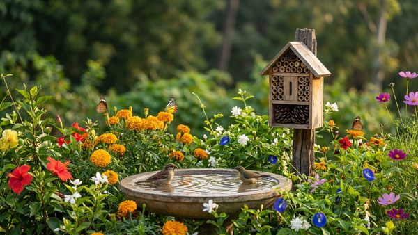 How to Attract Wildlife to Your Garden: Practical Ways to Invite Birds, Butterflies and Pollinators