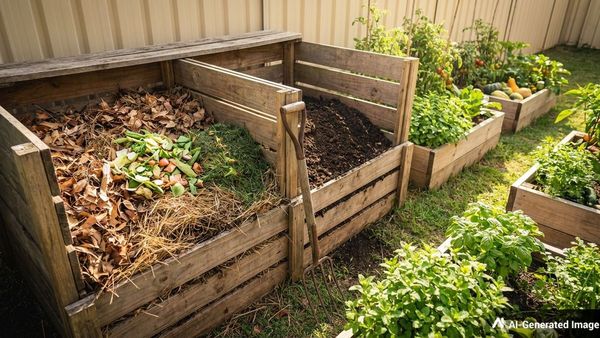 Garden compost system: how to build and maintain a healthy soil