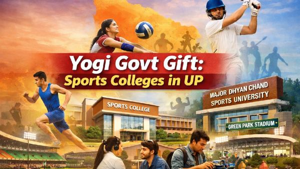 Yogi Government Big Gift For Youth, Sports Colleges To Be Built In These UP Districts