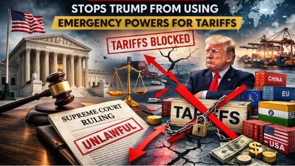 US Supreme Court Stops Trump From Using Emergency Law For Tariffs - What Does It Mean For Trade And Economy?
