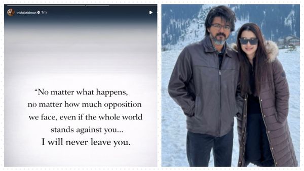 Vijay Divorce: ‘I Will Never Leave You’ Post Linked To Trisha Goes Viral