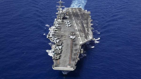 US Fighter Jet Shoots Down Iranian Shahed-139 Drone After ‘Aggressive’ Approach Toward USS Abraham Lincoln