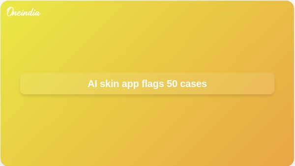 AI skin health app Derma Vision by Ahmedabad students flags 50 cases at screening