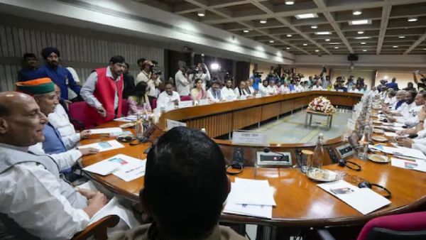 Rajnath Singh Chairs All-Party Meeting on Middle East Crisis, India's Preparedness