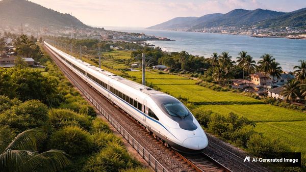 Vijayawada–Visakhapatnam Bullet Train to Link Cities in Under 2 Hours Across 350 km Corridor