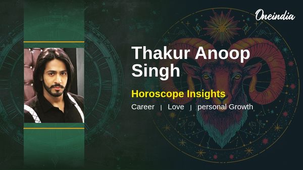 Aries Horoscope for Thakur Anoop Singh: Career Growth and Leadership